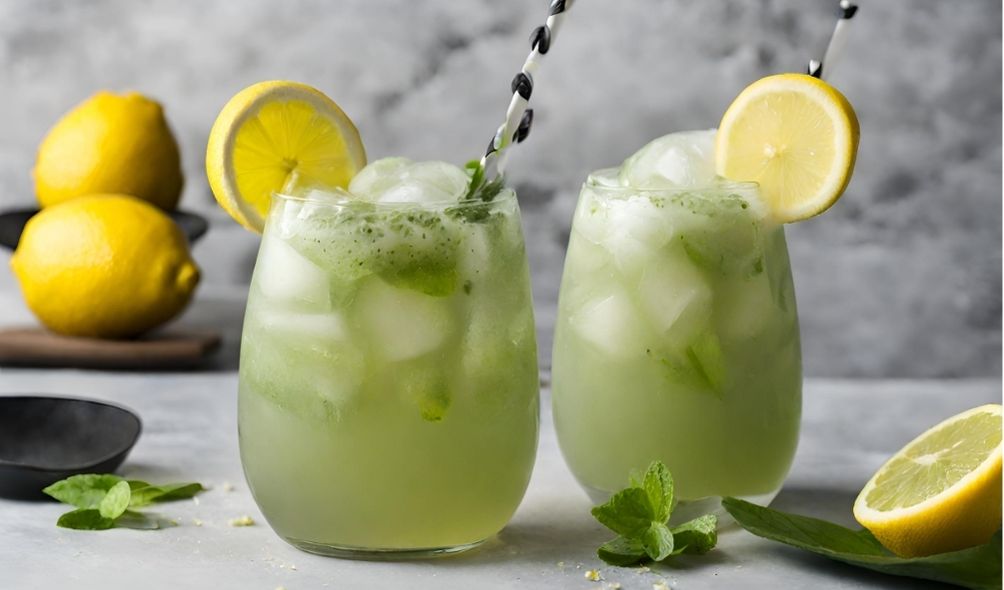 Matcha Lemonade Sparkler - Matchy Matcha